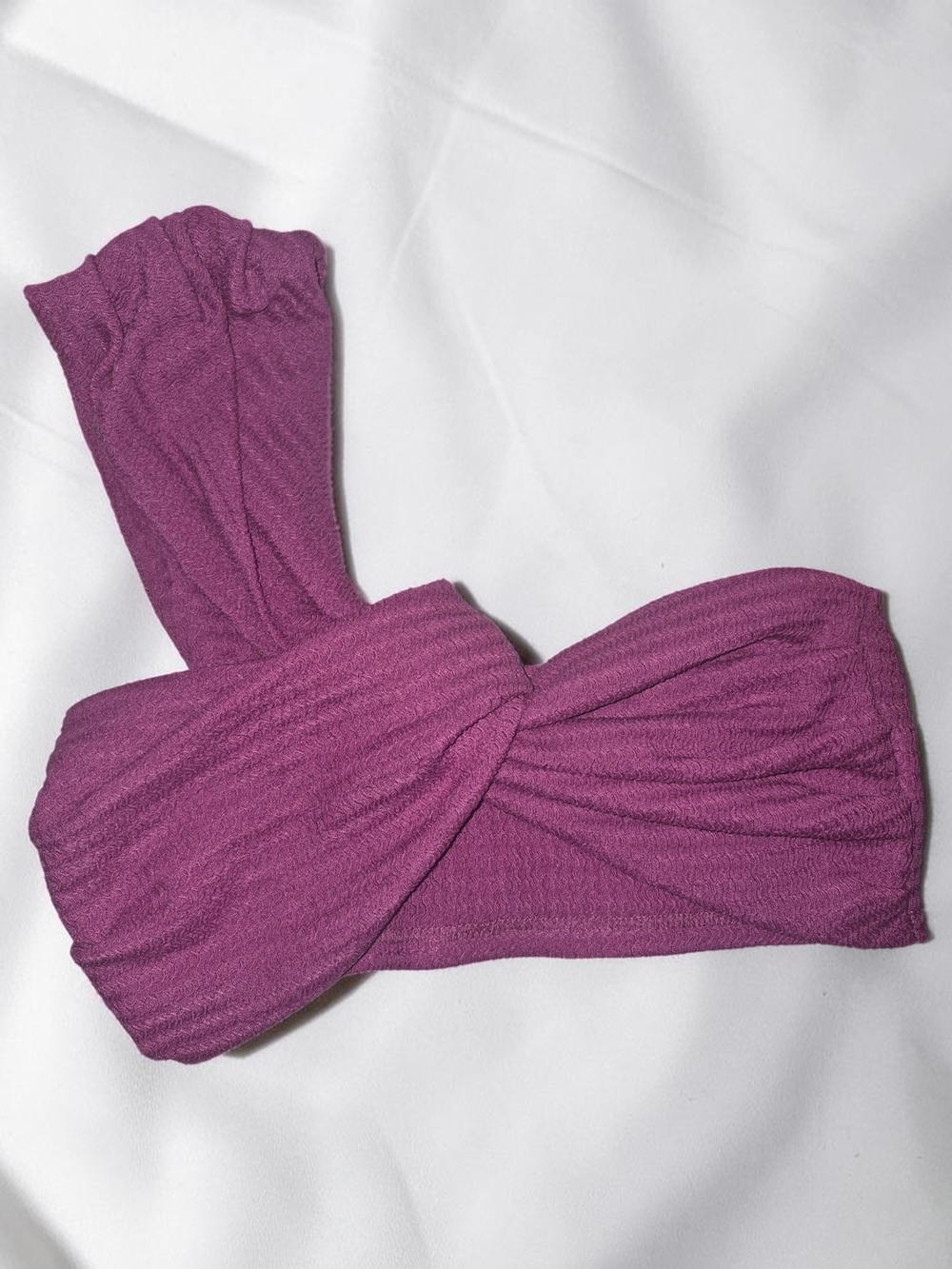 One Shoulder Twist Top